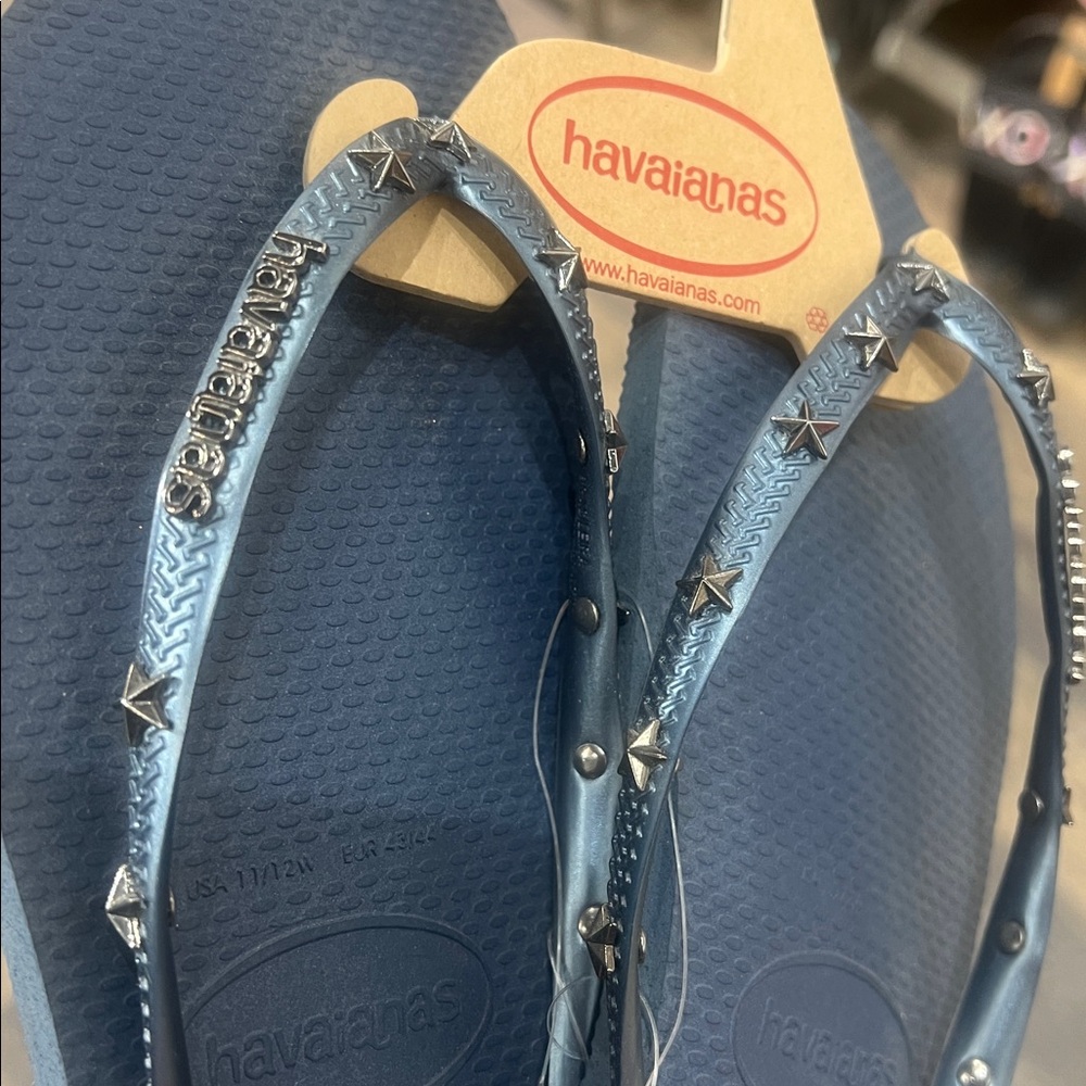 Havaianas Women's Navy Sandals - Picture 3 of 3